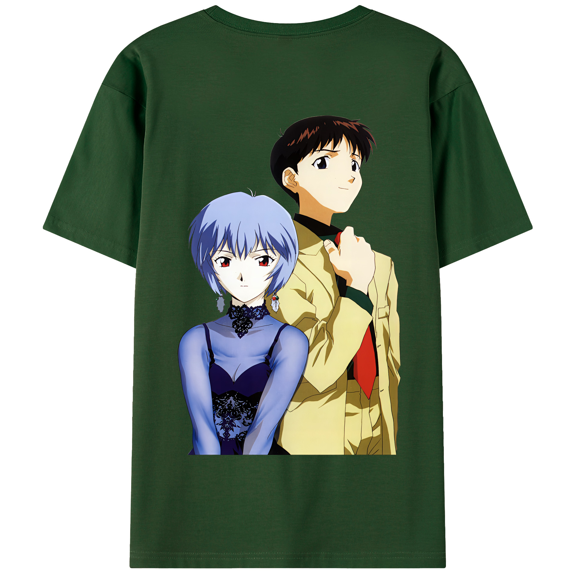 （画像用） EVA 新世紀エヴァンゲリオン 綿100％半袖Tシャツ（背面プリント）